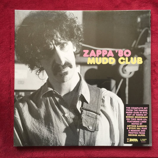 Fran Zappa. Zappa '80: Mudd Club/Munich. Vinilo doble nuevo. formato muerto