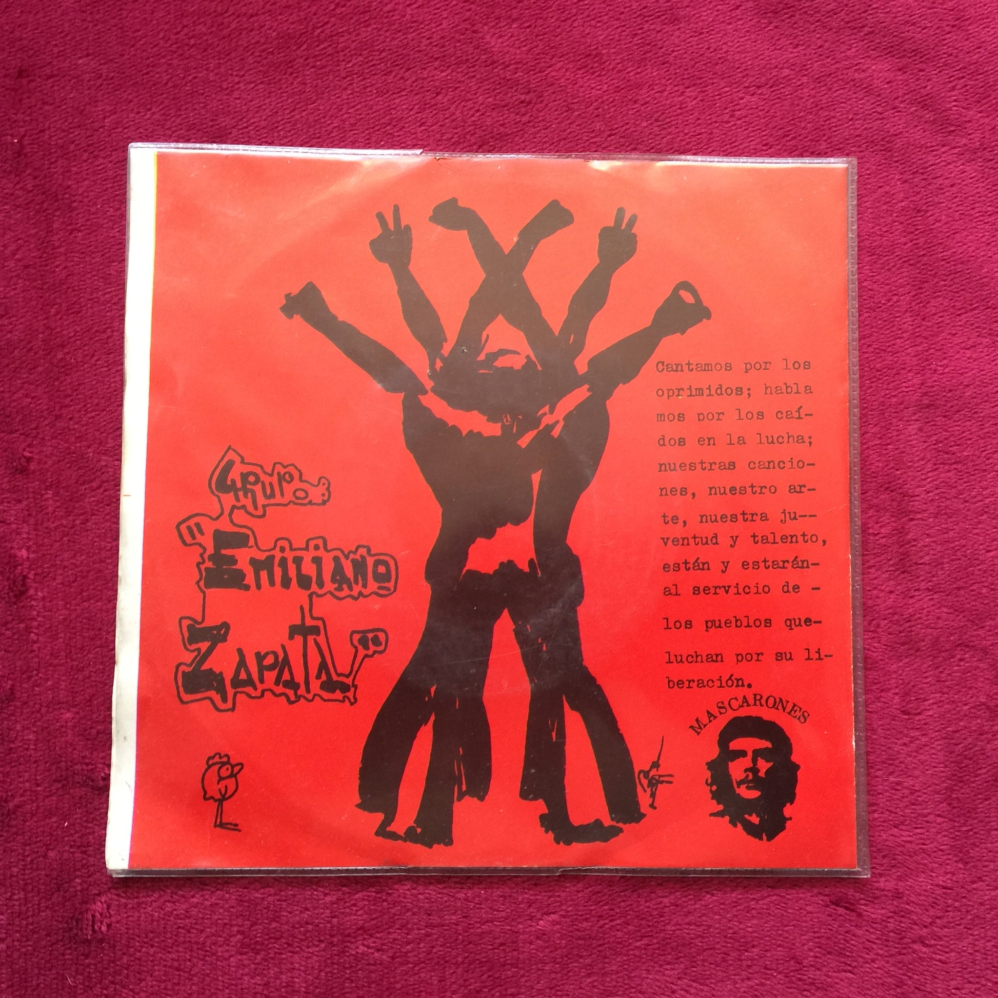 Somos Gente de La Prepa Popular. Vinilo 7". formato muerto