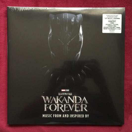 Soundtrack Wakanda Forever. Vinilo doble nuevo. formato muerto