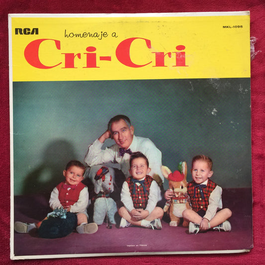 Cri-Cri – Homenaje A Cri-Cri. Vinilo en buen estado. formato muerto