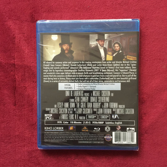 The great train robbery. Blu-Ray. Nuevo, importado. formato muerto