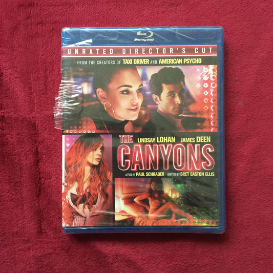 The Canyons. Blu-Ray. Importado. Nuevo. formato muerto