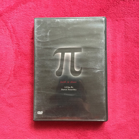 Pi. Darren Aronofsky. DVD en buen estado. formato muerto