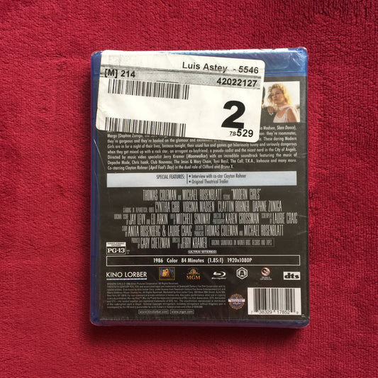 Modern Girls. Blu-ray nuevo, importado.