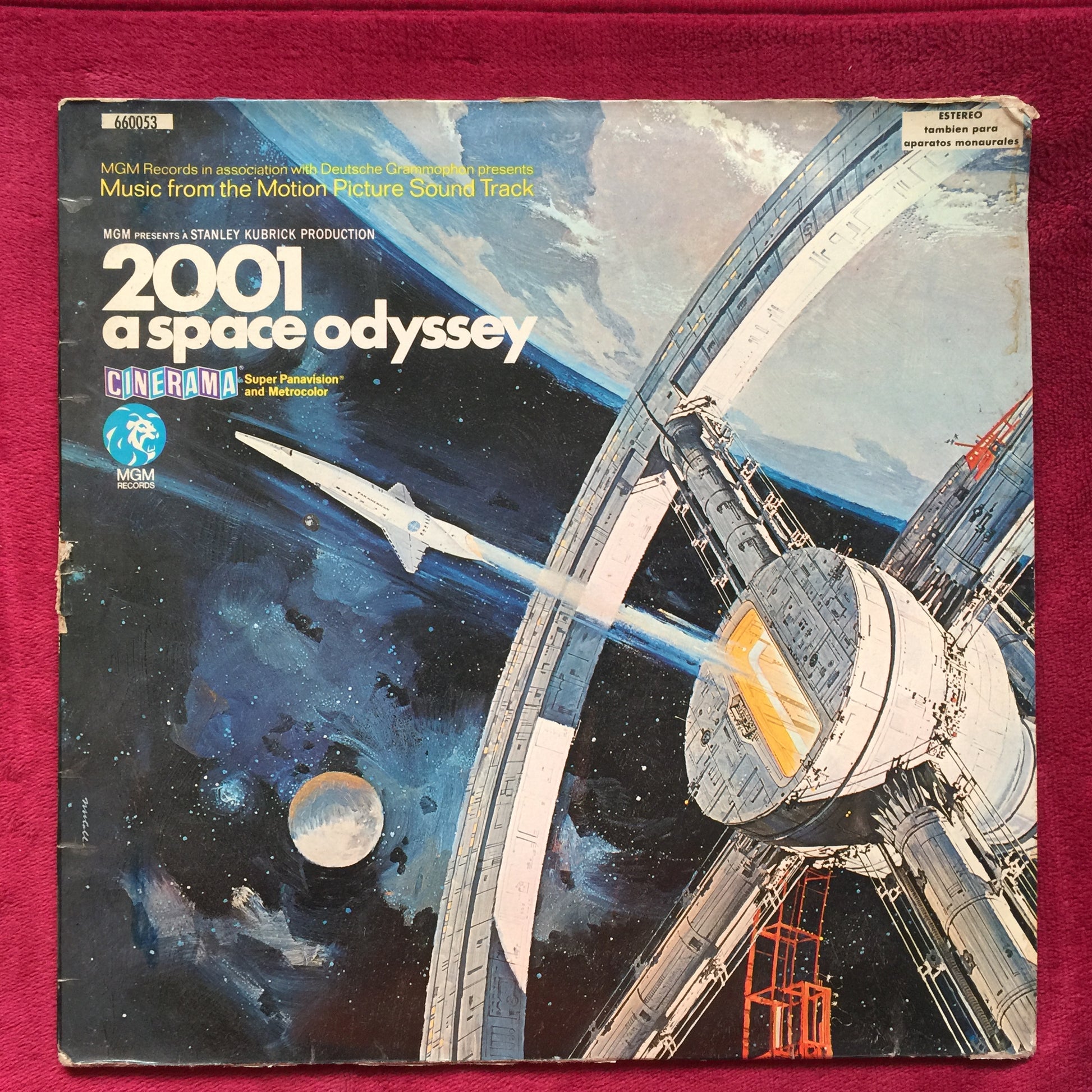 Varios – 2001: A Space Odyssey (OST). Vinilo nacional en buen estado. formato muerto