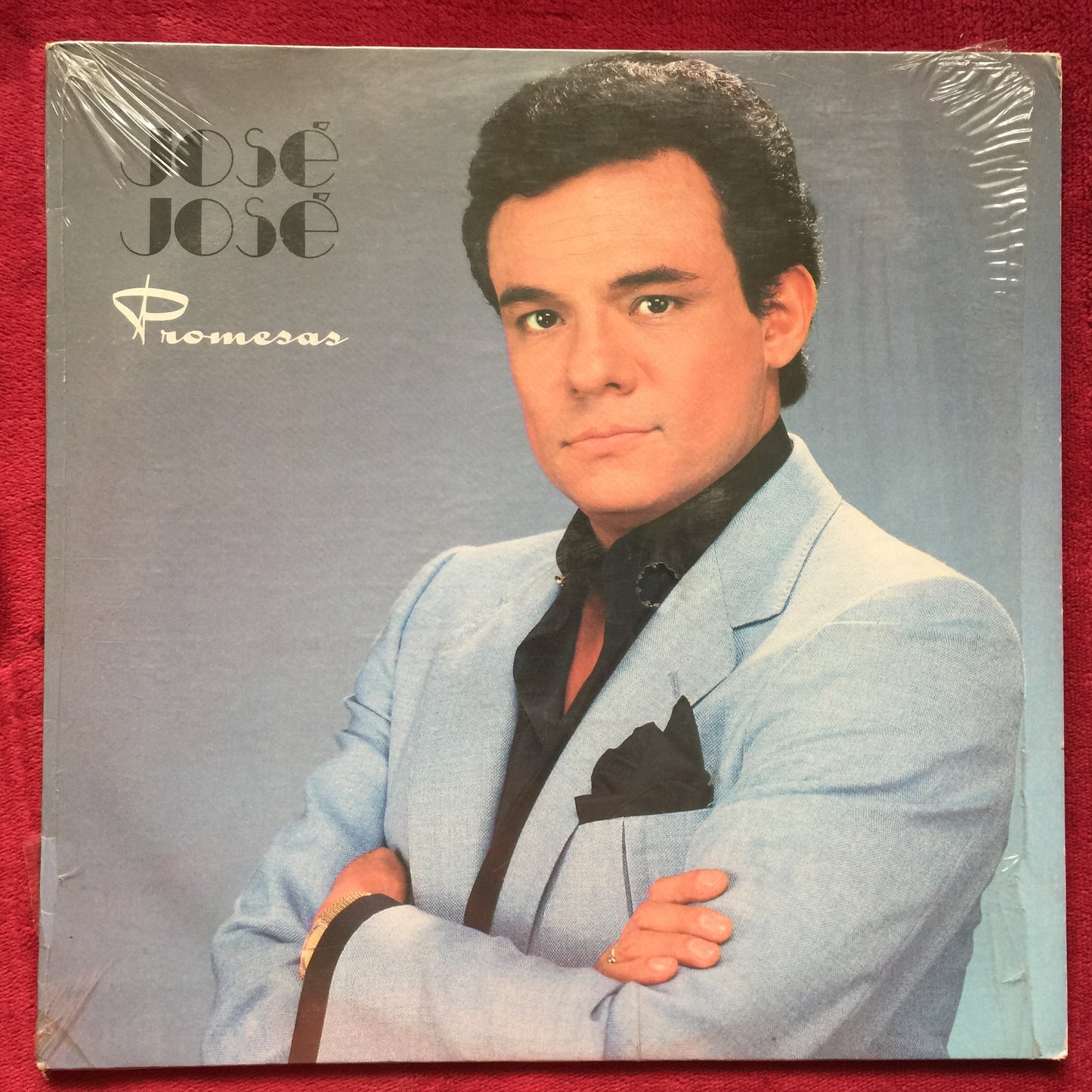 José José – Promesas. Vinilo 1ra edición en buen estado. formato muerto