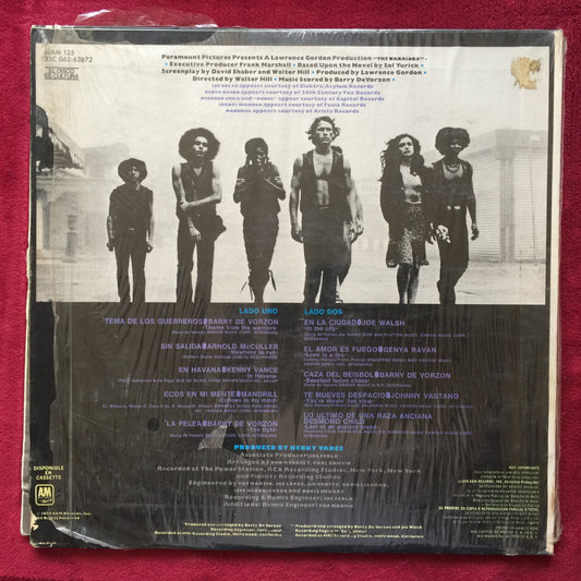 Varios – The Warriors. Vinilo nacional completo en buen estado. formato muerto