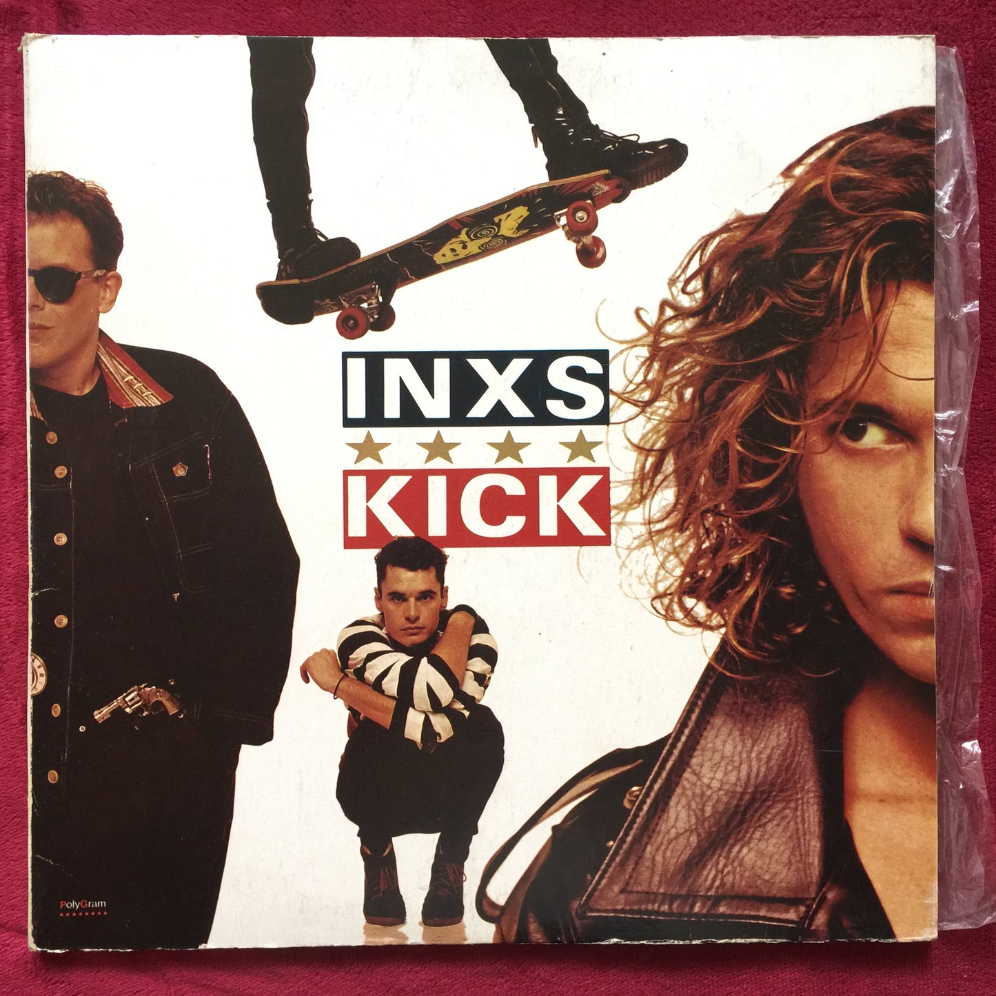 INXS. Kick. Vinilo gatefold nacional en buen estado. formato muerto