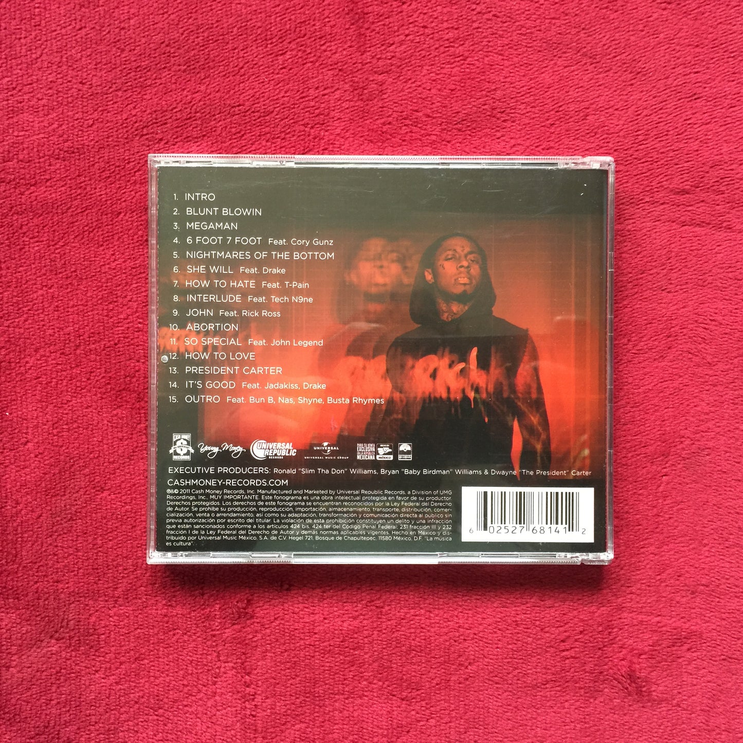 Lil Wayne. Tha Carter IV. Cd nacional en buen estado. formato muerto