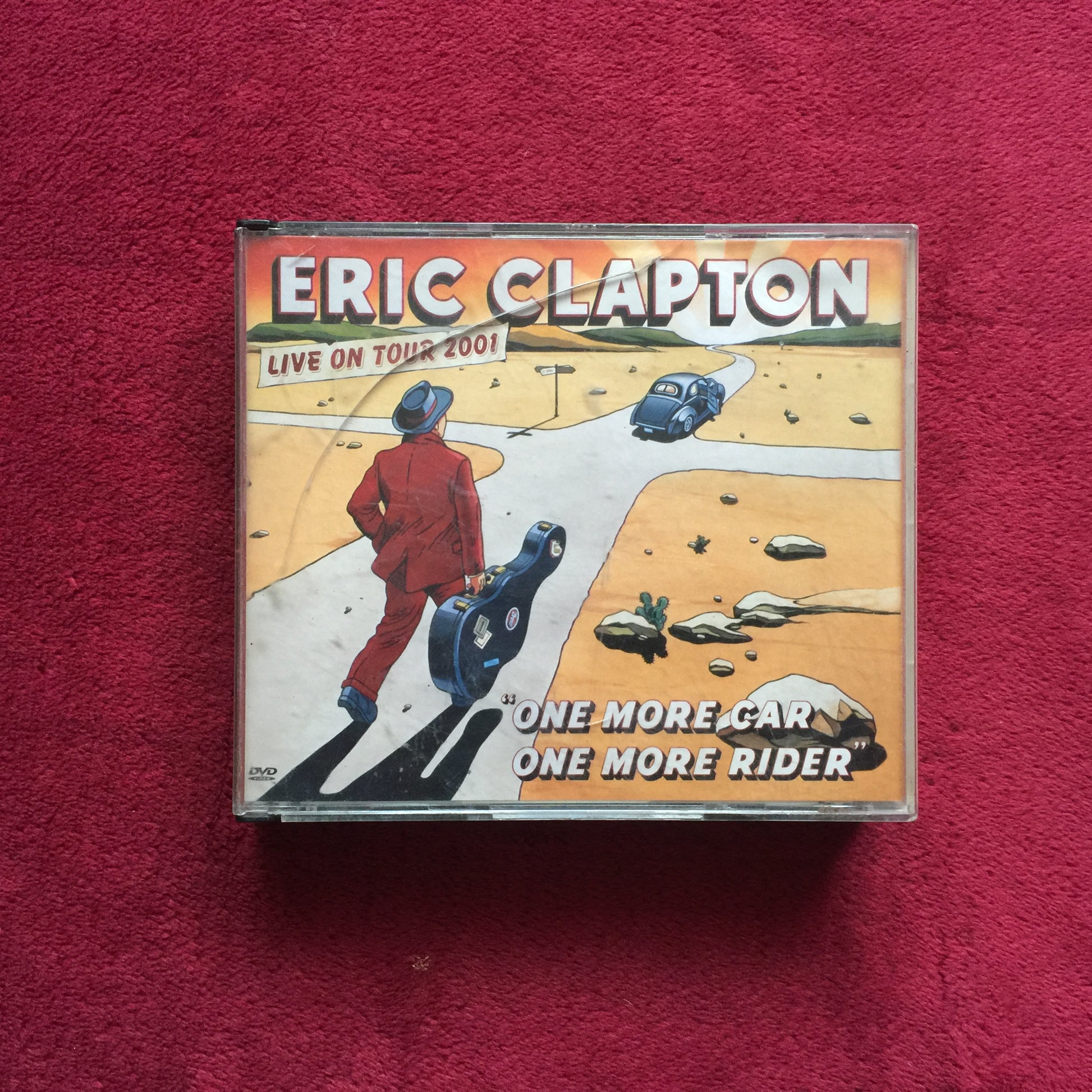 Eric Clapton Live on tour 2001. Cd triple importado en buen estado. formato muerto