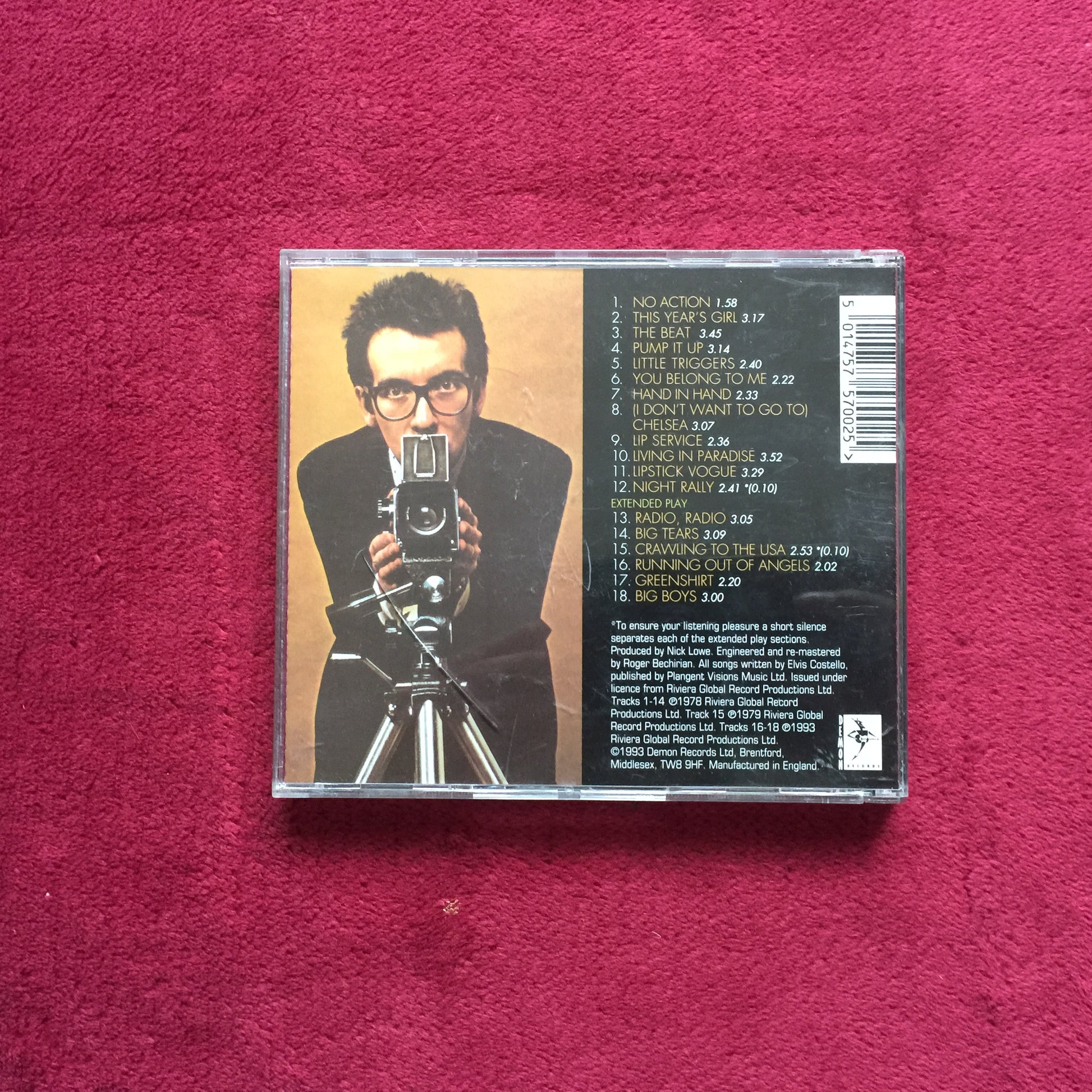 Elvis Costello. This Year's Model. Cd importado en excelente estado. formato muerto