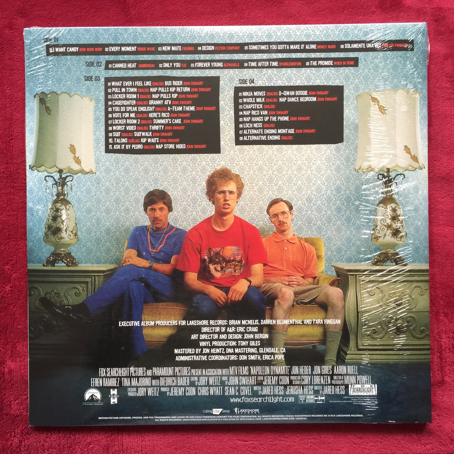 Varios – Napoleon Dynamite. Vinilo doble nuevo. formato muerto