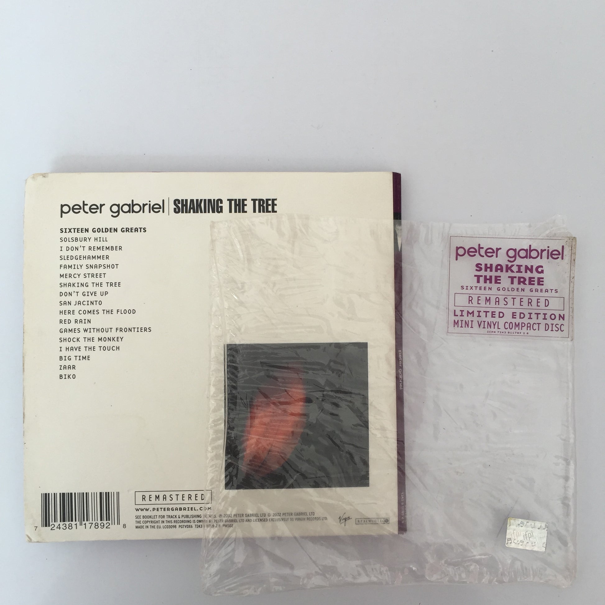 Peter Gabriel – Shaking The Tree: Sixteen Golden Greats. CD en buen estado. formato muerto