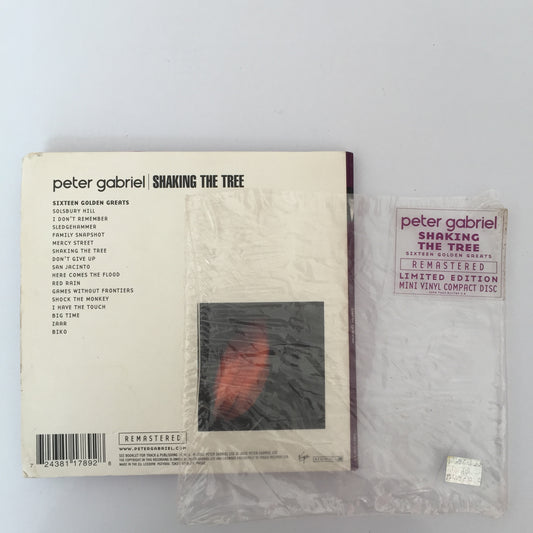 Peter Gabriel – Shaking The Tree: Sixteen Golden Greats. CD en buen estado. formato muerto