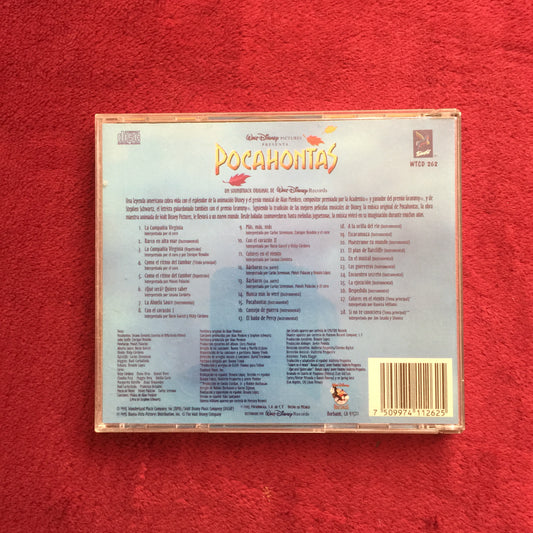 Alan Menken, Stephen Schwartz – Pocahontas. Cd nacional. formato muerto