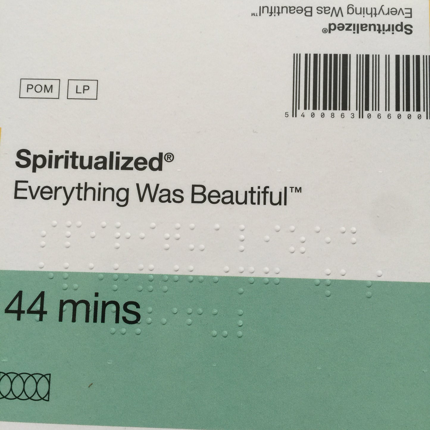 Spiritualized - Everything Was Beautiful. Vinilo nuevo. formato muerto