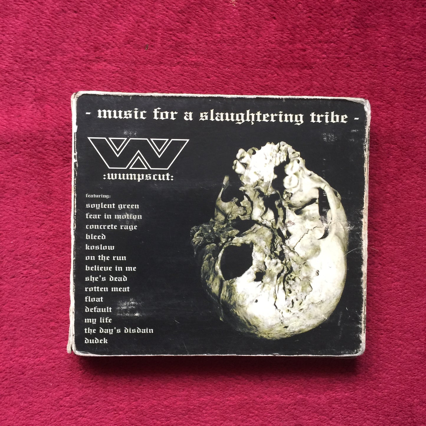 :wumpscut: – Music For A Slaughtering Tribe. Cd doble importado. formato muerto