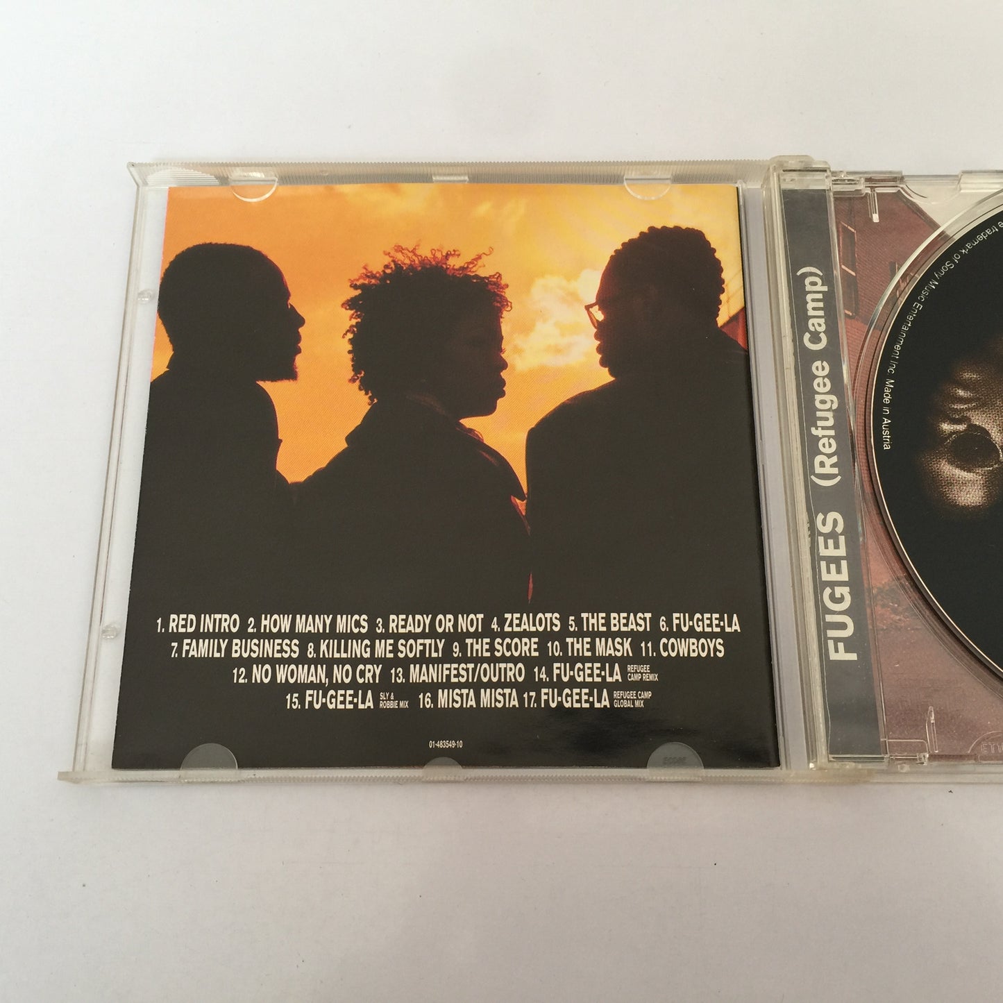 Fugees.  The Score. Cd importado excelente estado. formato muerto