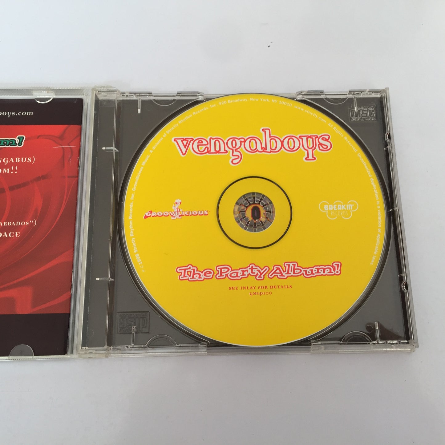 Vengaboys – The Party Album!. Cd importado en buen estado. formato muerto