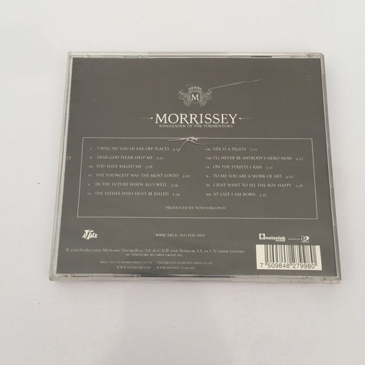 Morrissey. Ringleader of the Tormentors. Cd nacional. formato muerto