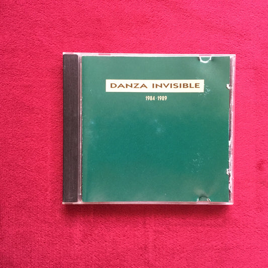 Danza Invisible – 1984 - 1989. Cd importado. formato muerto