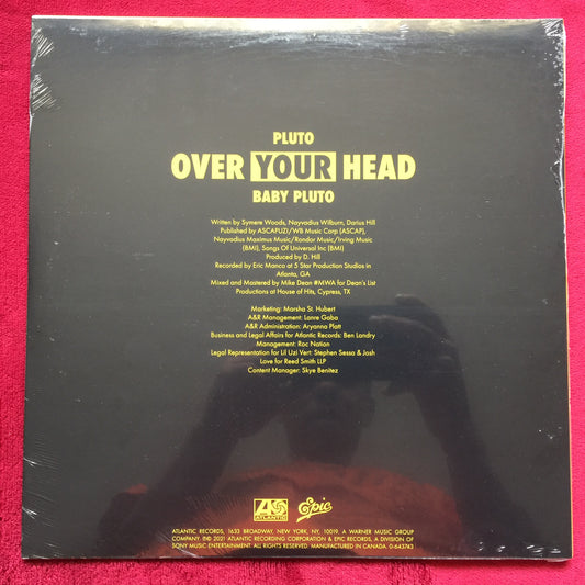 Pluto & Baby Pluto – Over Your Head. Vinilo nuevo. formato muerto