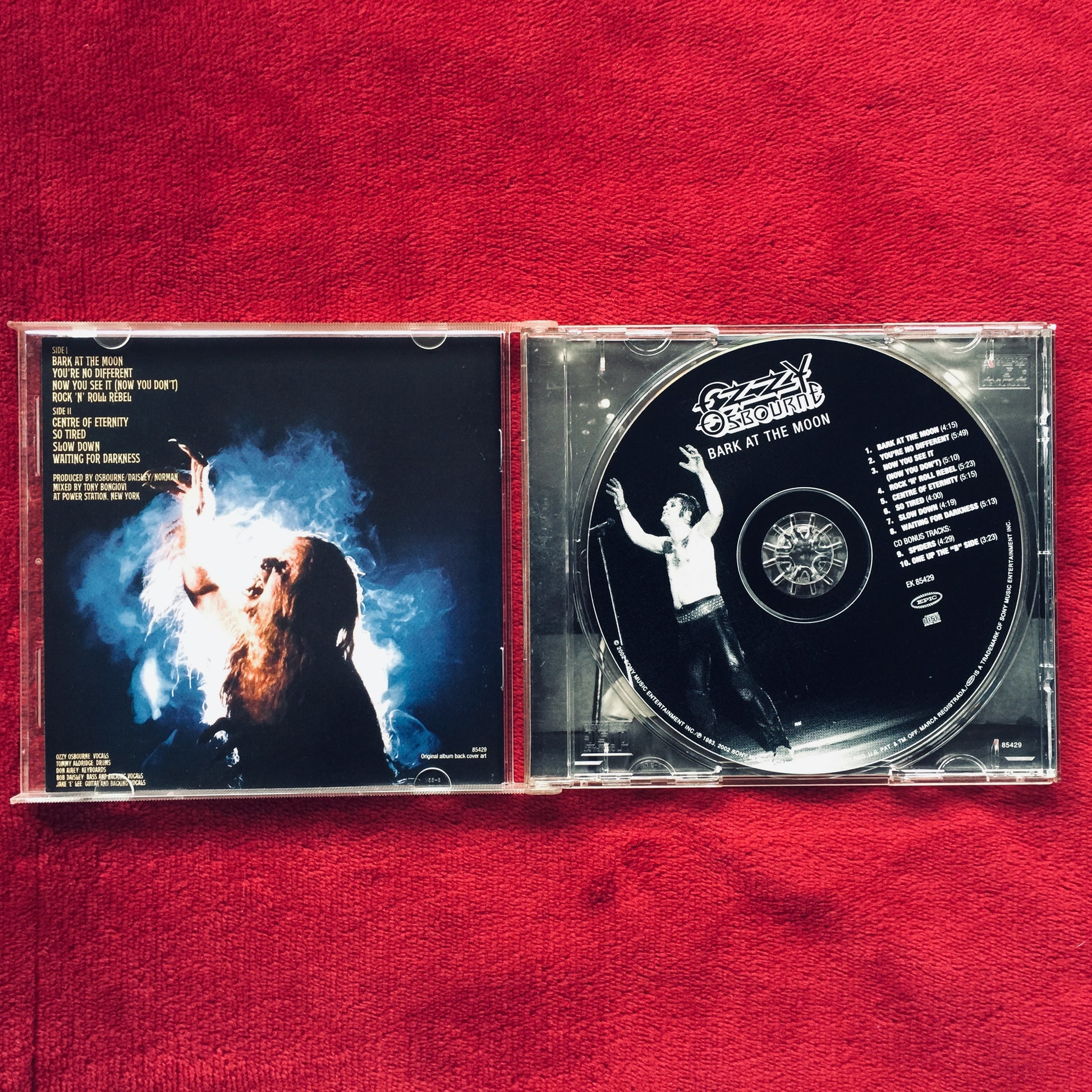 Ozzy Osbourne – Bark At The Moon. Cd importado 2002 excelente estado. formato muerto