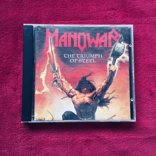 Manowar – The Triumph Of Steel. Cd importado 1992 en buen estado. formato muerto