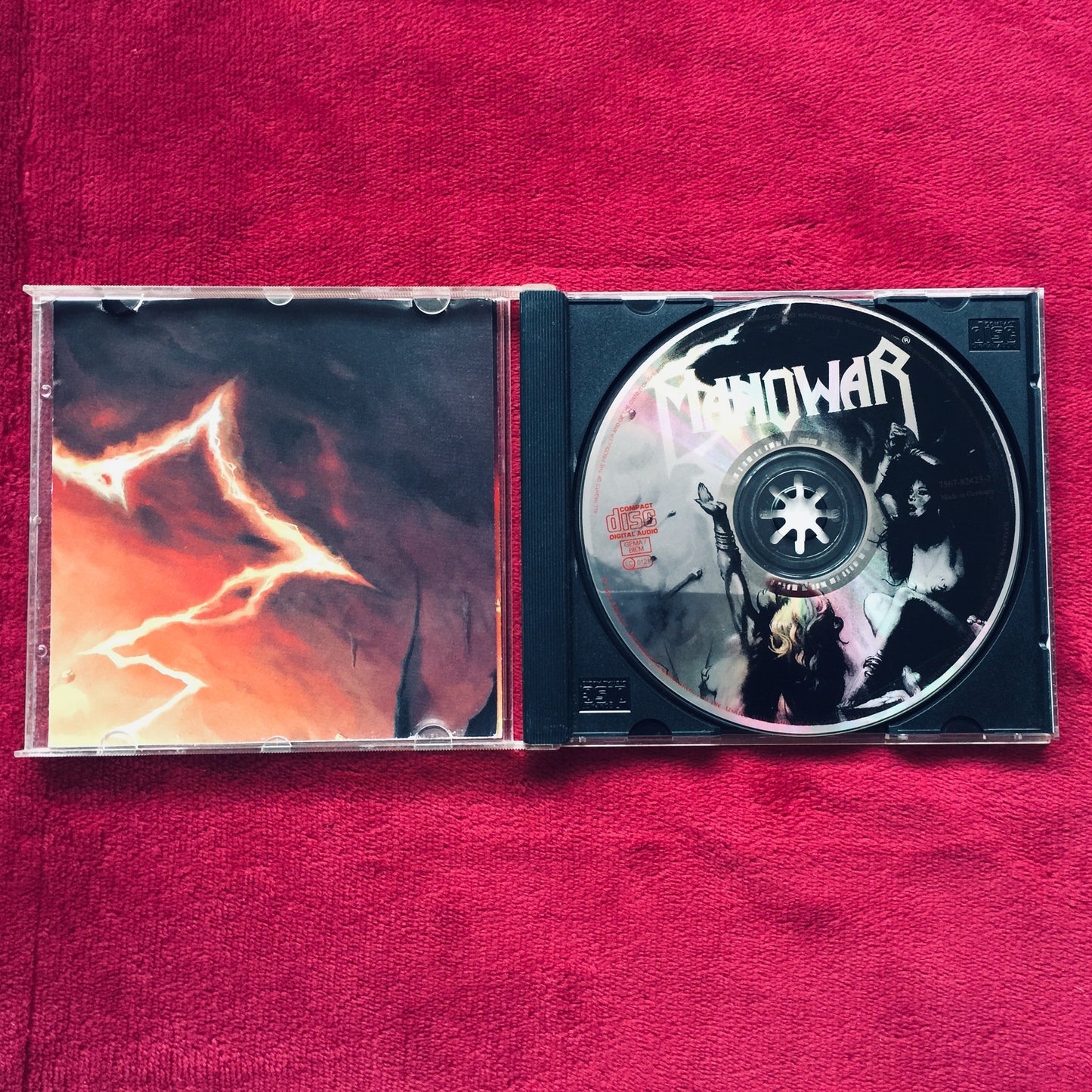 Manowar – The Triumph Of Steel. Cd importado 1992 en buen estado. formato muerto