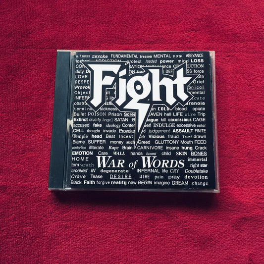 Fight – War Of Words. Cd importado 1993, buen estado. formato muerto