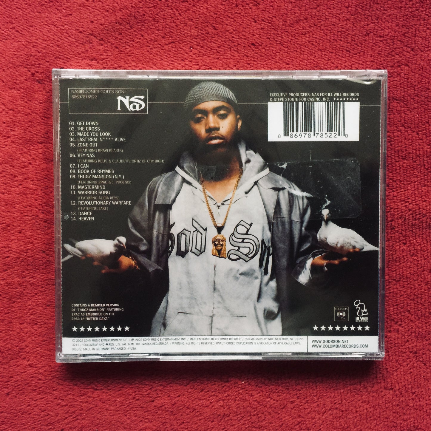 NAS. God's Son. Cd nuevo importado. formato muerto