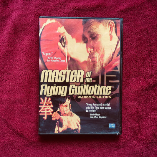 Master of the Flying Guillotine. DVD importado en buen estado. formato muerto