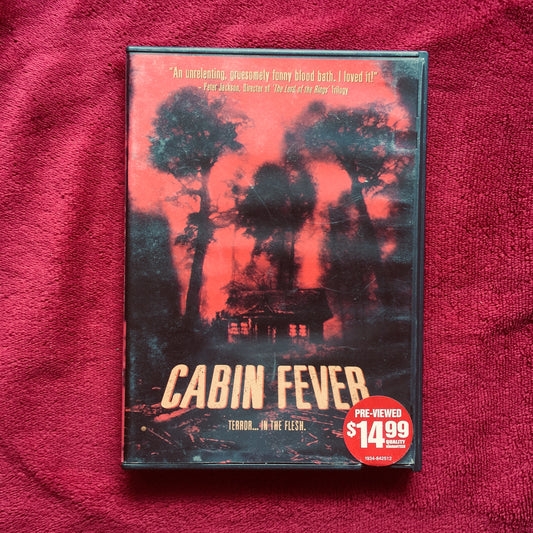 Cabin Fever. DVD importado en buen estado. formato muerto