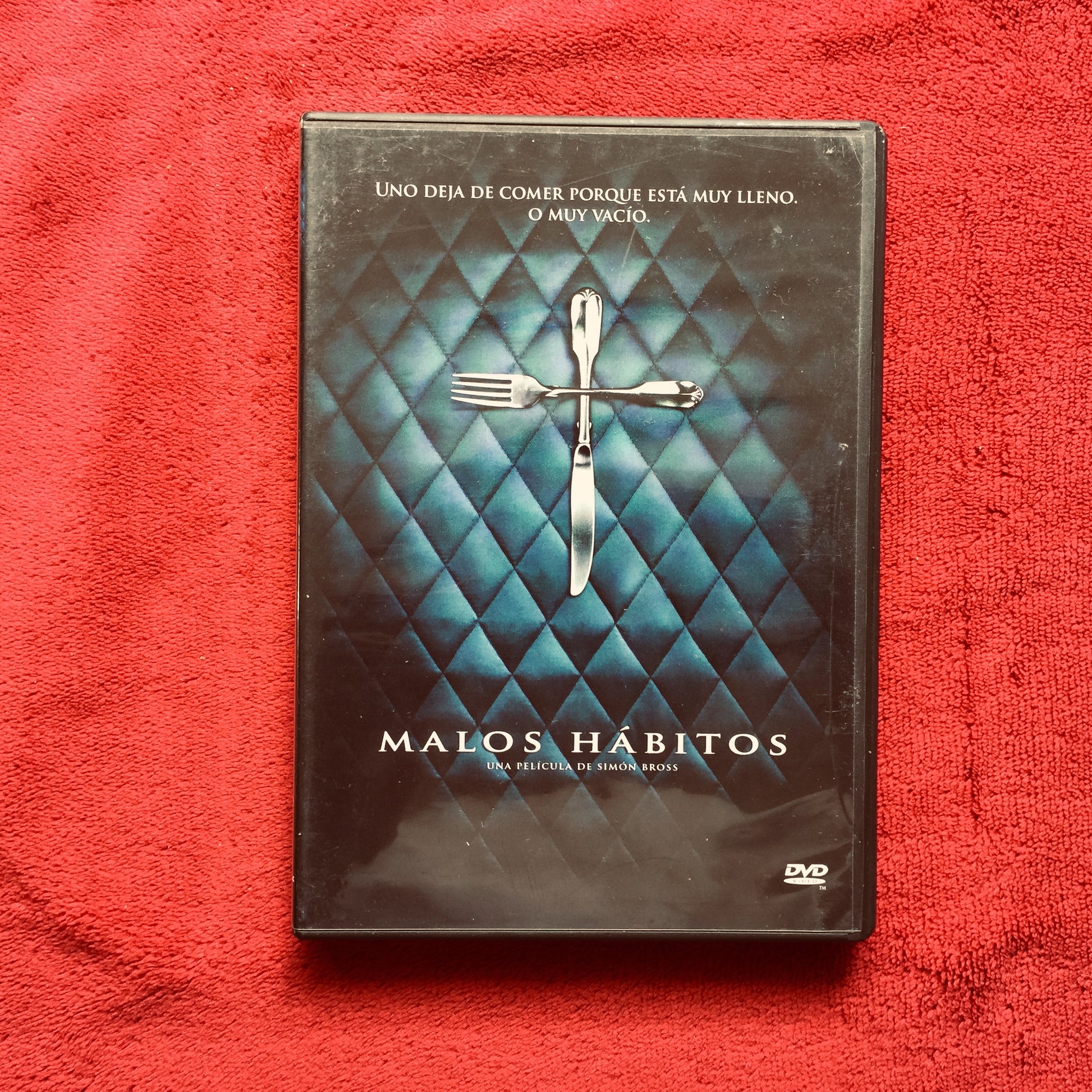 Malos Hábitos. DVD nacional en buen estado. formato muerto