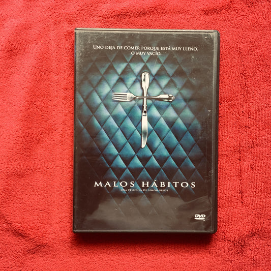 Malos Hábitos. DVD nacional en buen estado. formato muerto