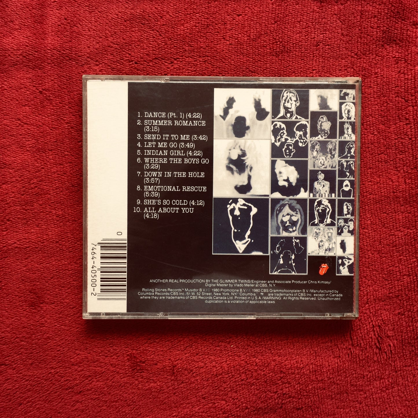 The Rolling Stones – Emotional Rescue. Cd importado en buen estado. formato muerto