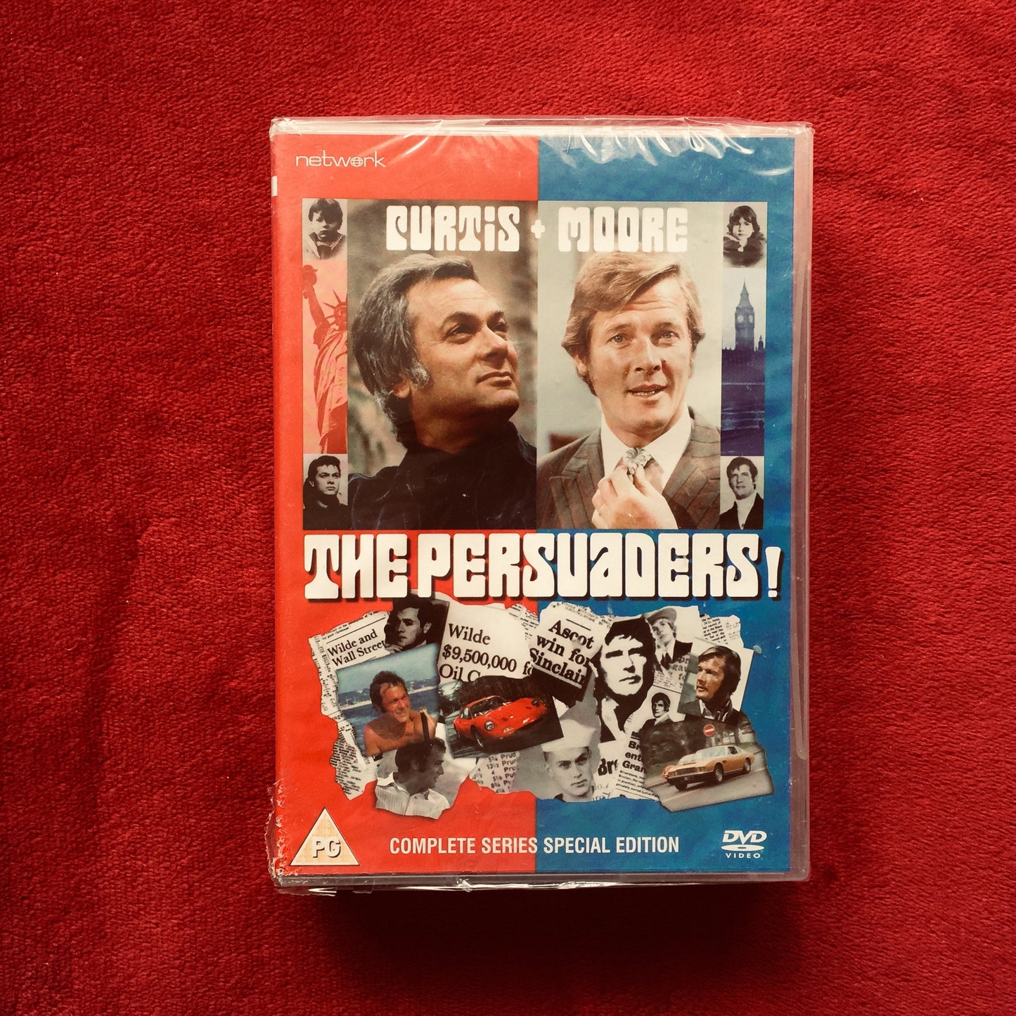 The Persuaders! Serie en dvd nueva. formato muerto