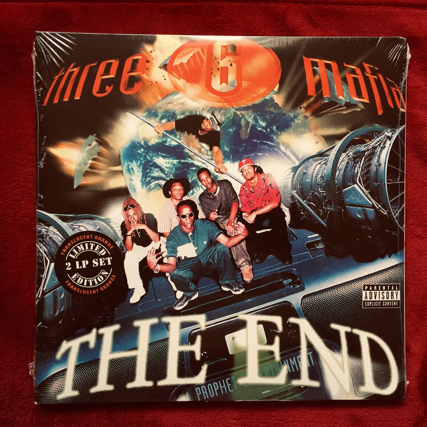 Three 6 Mafia. Chapter 1: The End. vinilo doble nuevo. formato muerto