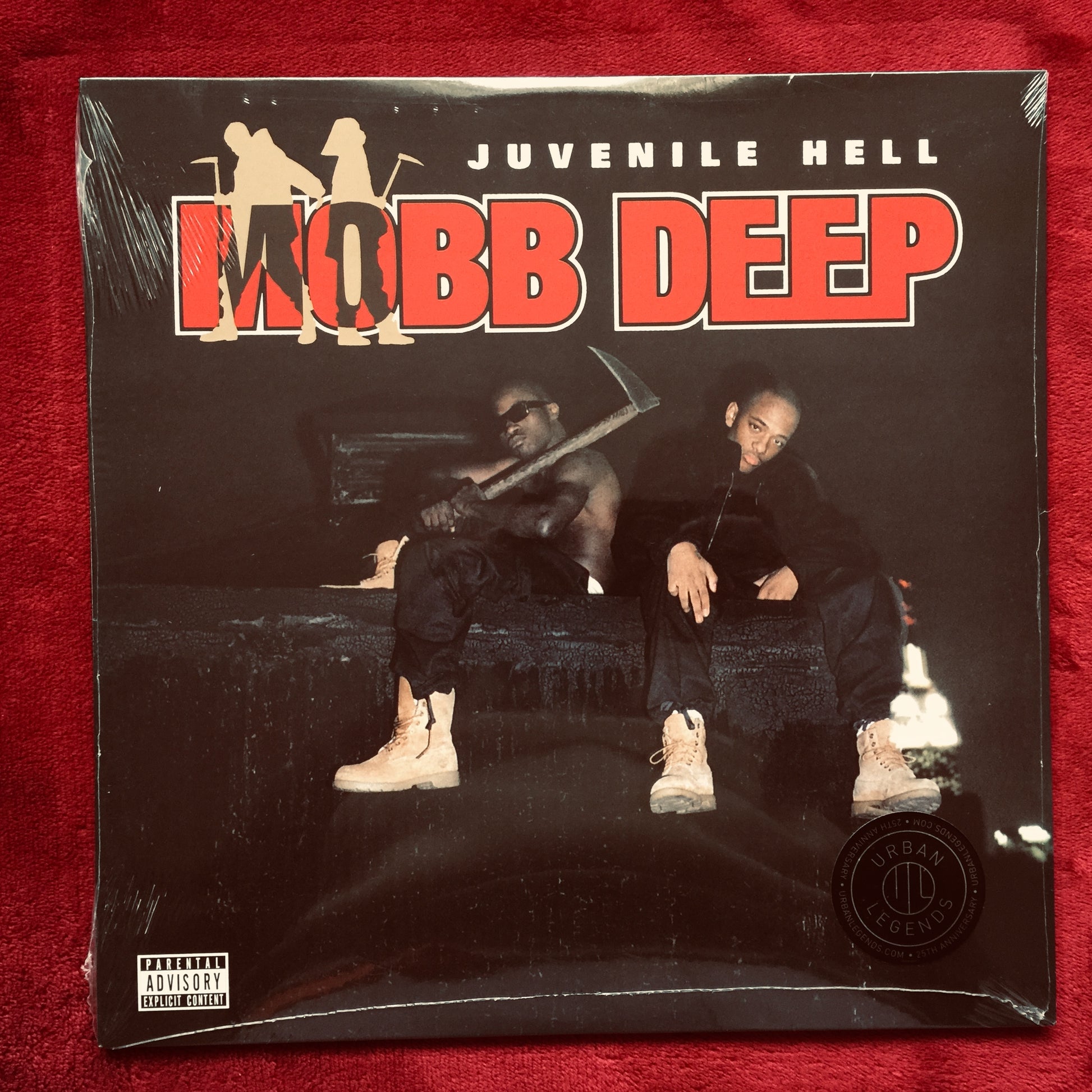 Mobb Deep. Juvenile Hell. Vinilo nuevo rojo edición especial. formato muerto