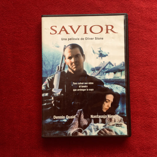 Savior. Oliver Stone. DVD. formato muerto