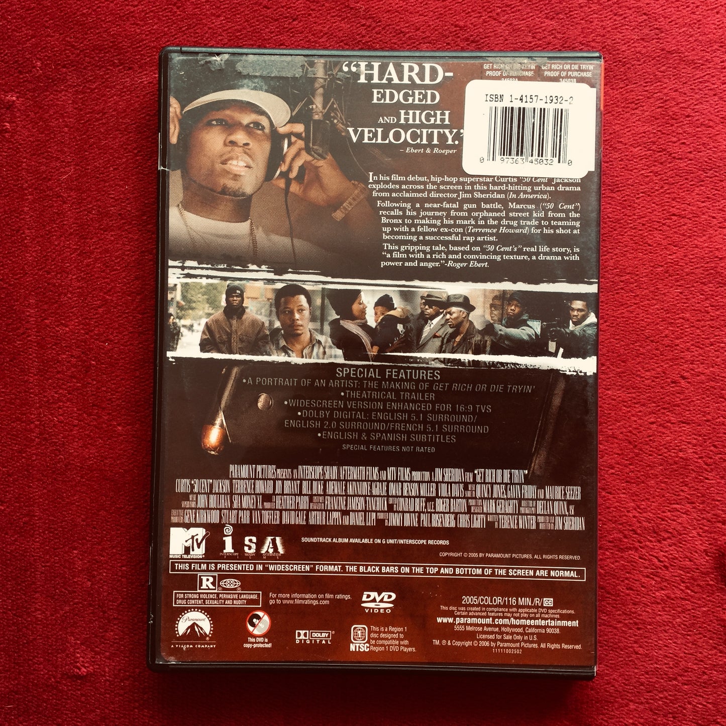 Get Rich or Die Tryin. Jim Sheridan. DVD. formato muerto