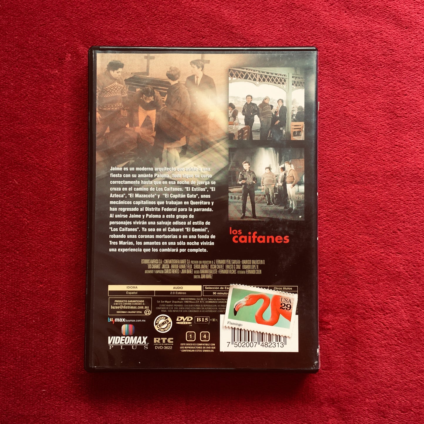 Los Caifanes. Juan Ibáñez. DVD.formato muerto