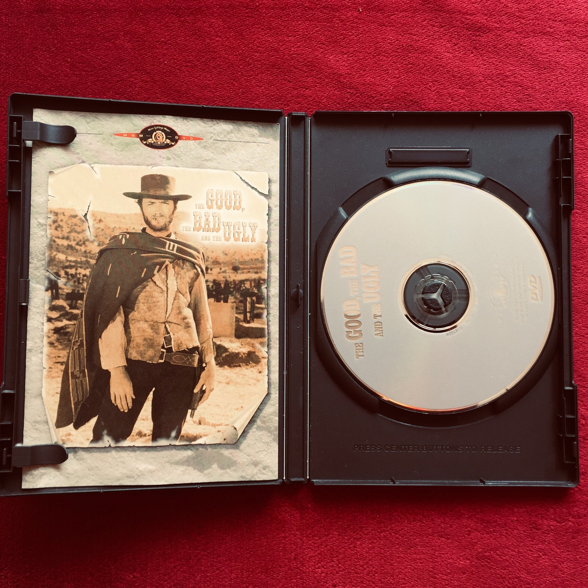 The Good, The Bad and The Ugly. DVD.