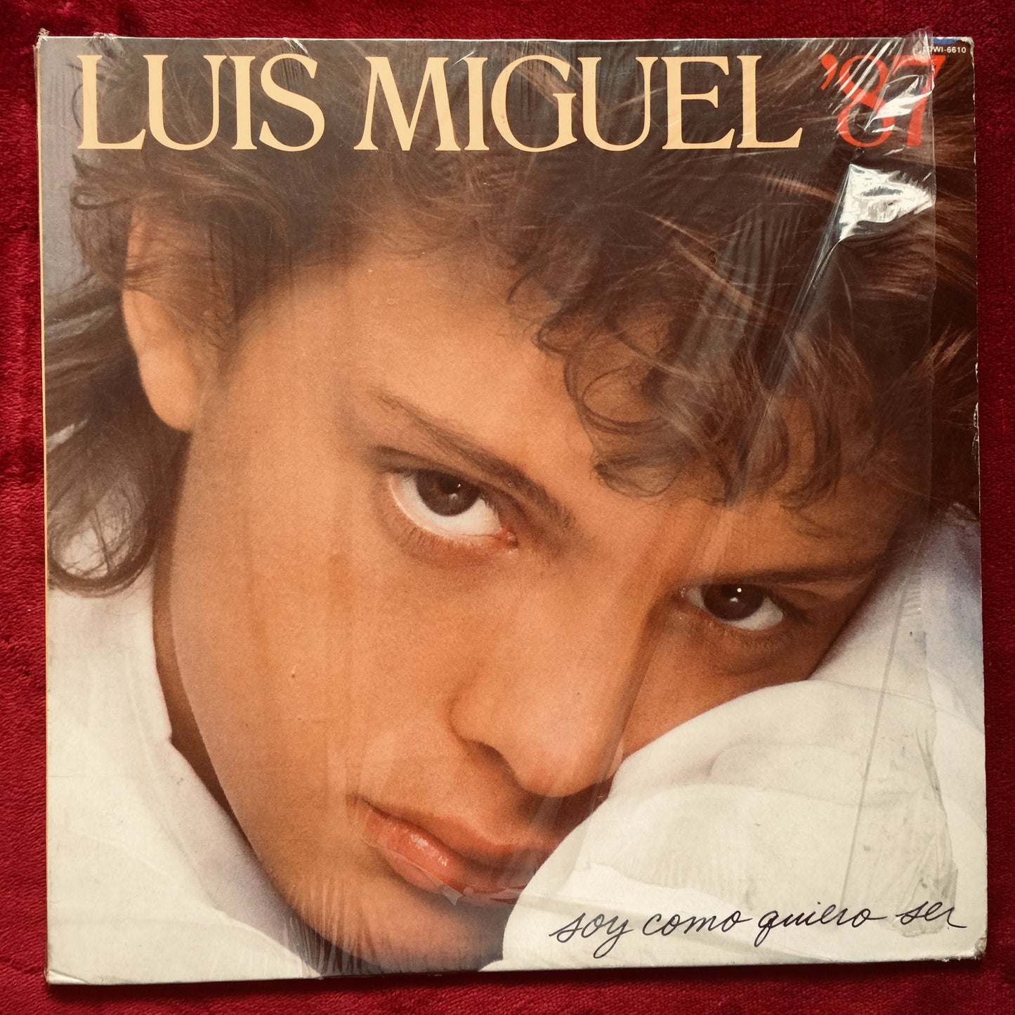 Luis Miguel '87 – Soy Como Quiero Ser. Vinilo en buen estado. formato muerto