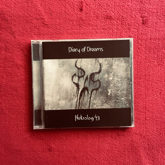 Diary of Dreams. Nekrolog 43. Cd importado. formato muerto