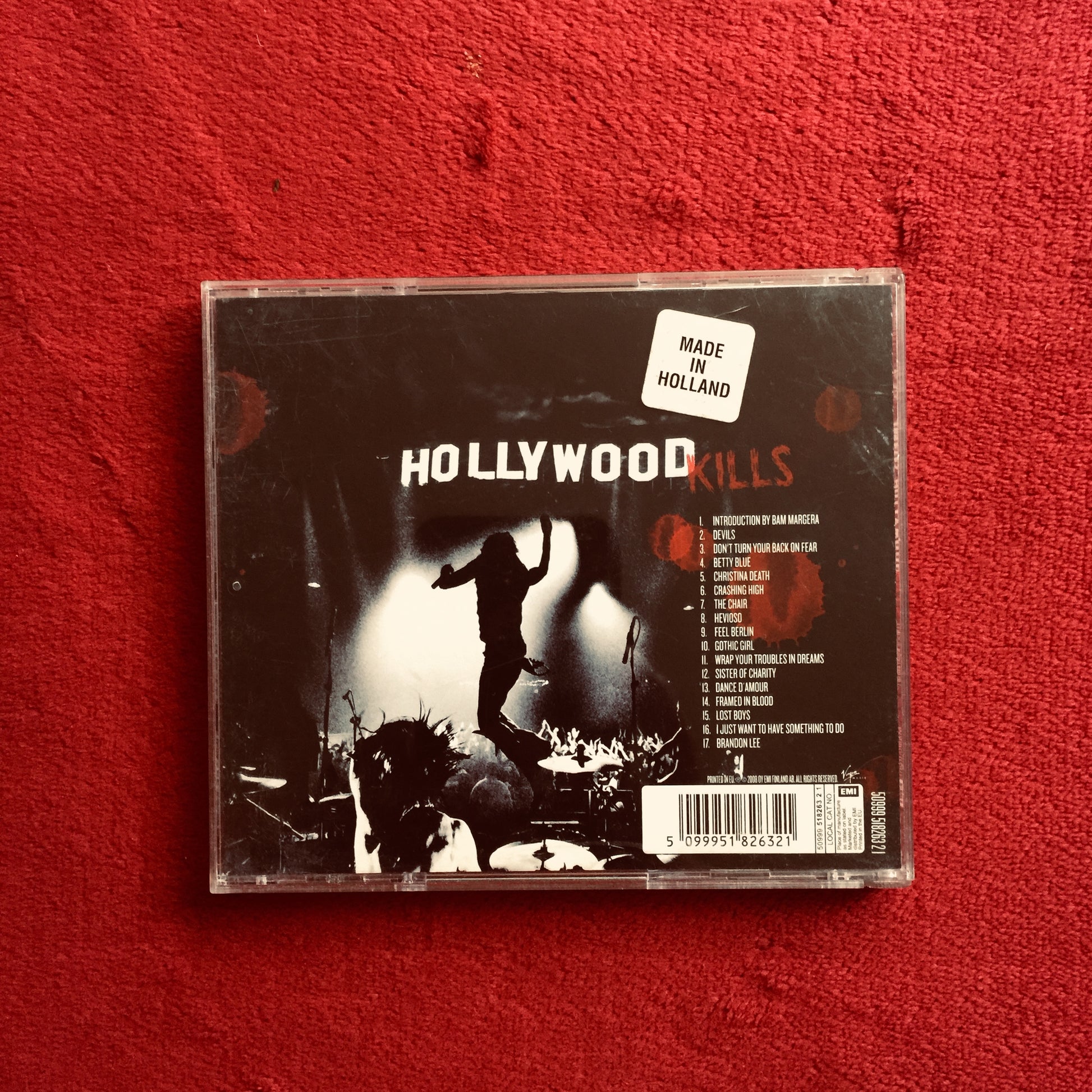 The 69 Eyes – Hollywood Kills - Live At The Whisky A Go Go. Cd importado. formato muerto