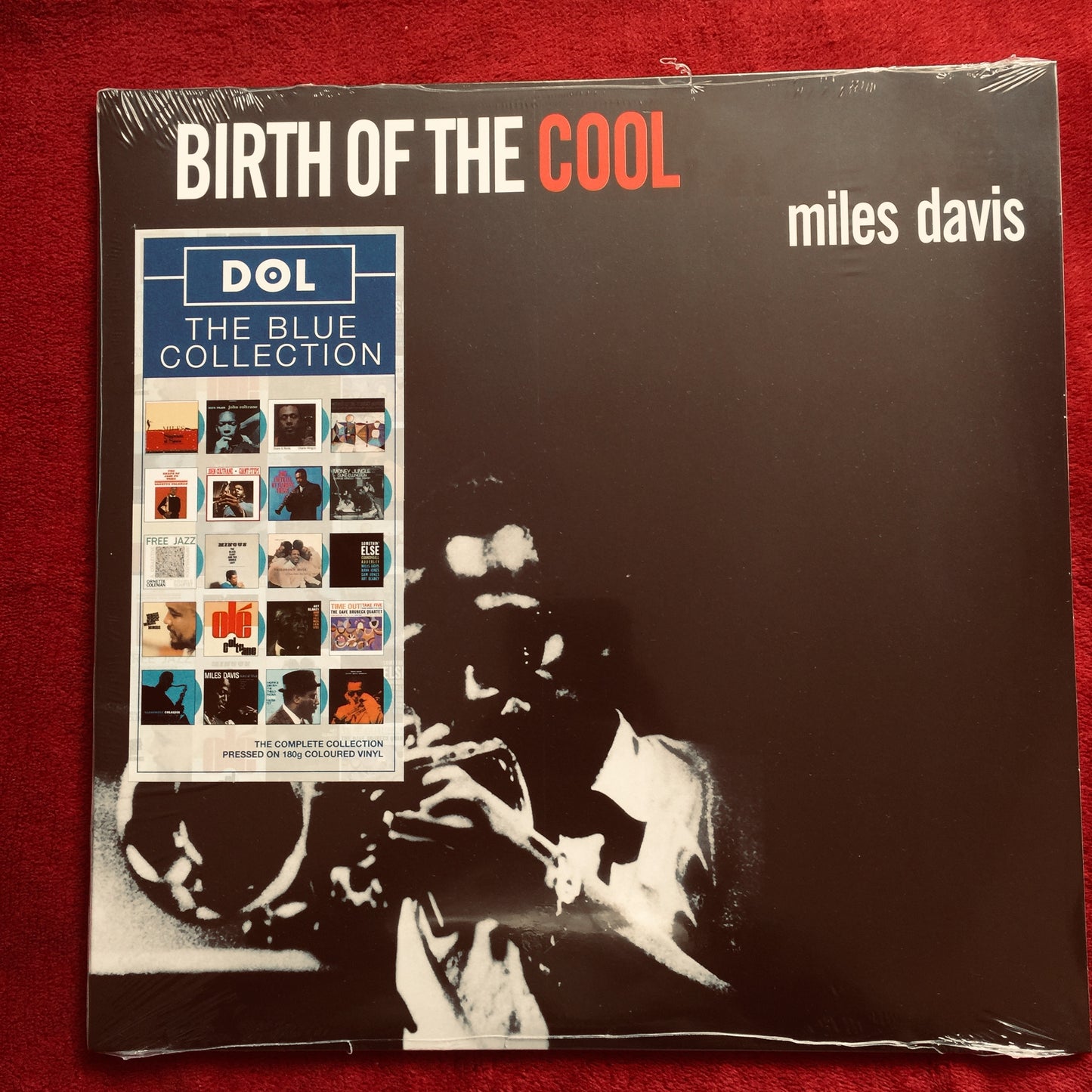 Miles Davis. Birth of the Cool. Vinilo nuevo de color. formato muerto