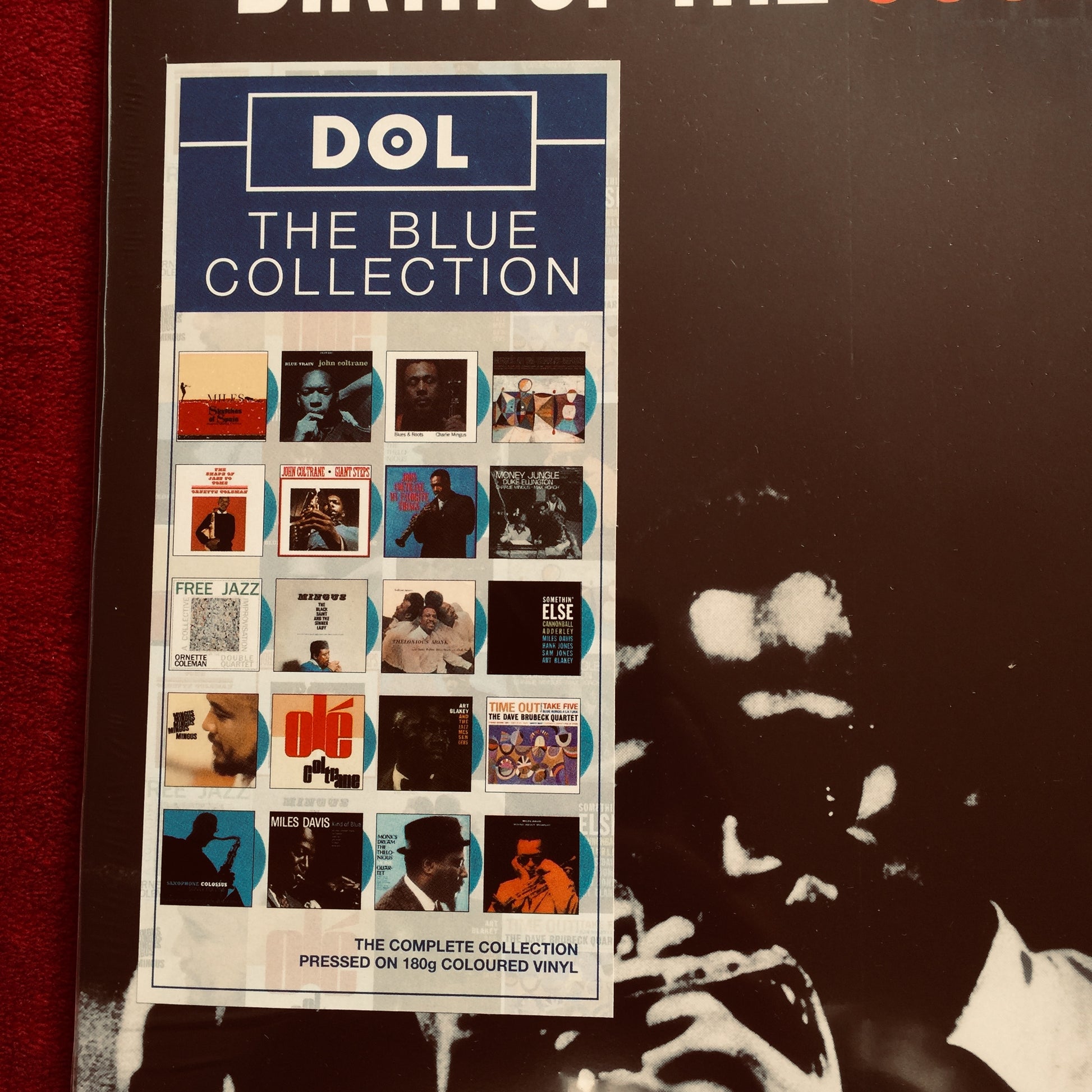 Miles Davis. Birth of the Cool. Vinilo nuevo de color. formato muerto