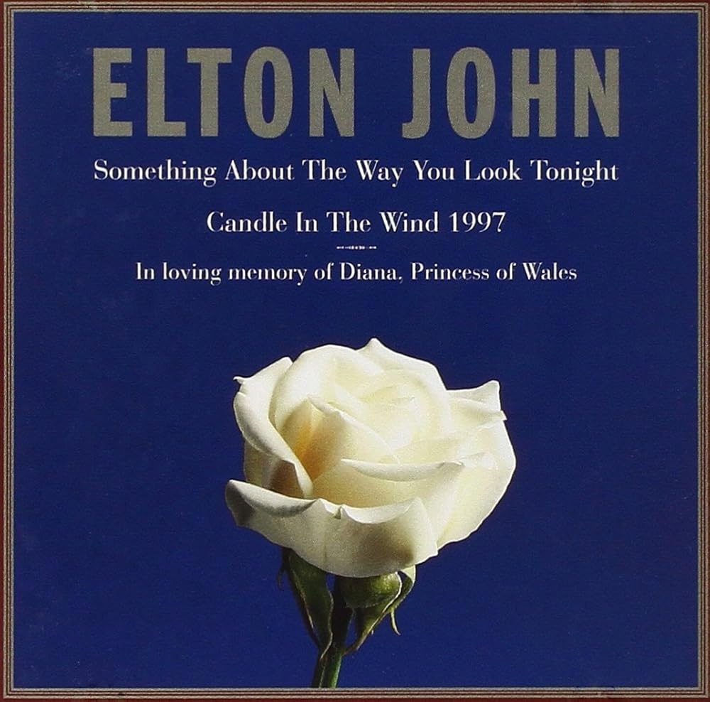 Something About The Way You Look Tonight / Candle In The Wind 1997 Elton John. Cd en buen estado. tienda de discos en méxico formato muerto
