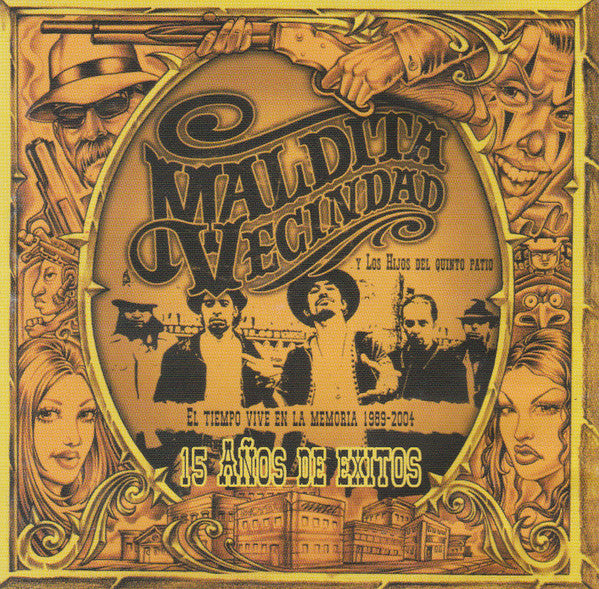 Maldita Vecindad Y Los Hijos Del Quinto Patio – El Tiempo Vive En La Memoria 1989-2004 (15 Años De Éxitos). tienda de discos en méxico formato muerto
